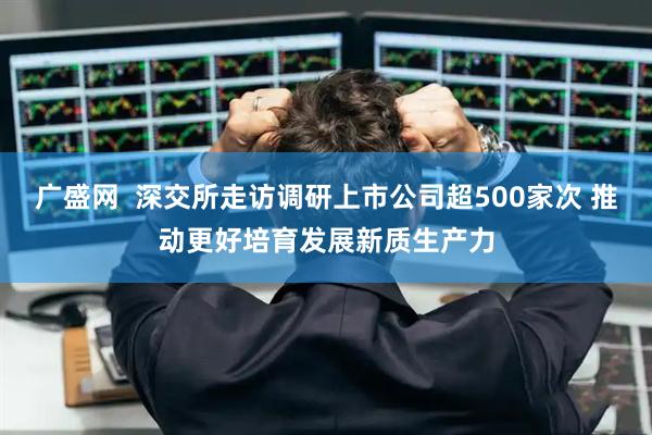 广盛网  深交所走访调研上市公司超500家次 推动更好培育发展新质生产力