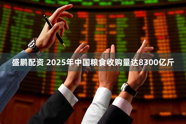 盛鹏配资 2025年中国粮食收购量达8300亿斤