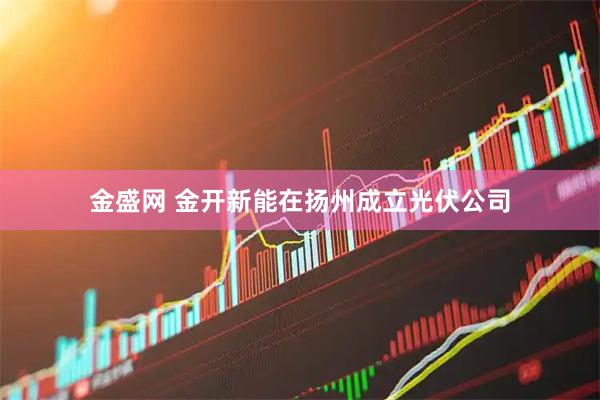 金盛网 金开新能在扬州成立光伏公司